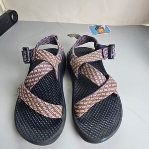 Chaco Kids Size  Ecotread Sandals Picnic Purple Size‎ 12 Outdoors Hiking